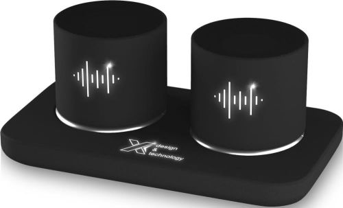 Lautsprecher-Set S40 mit Leuchtlogo SCX.design