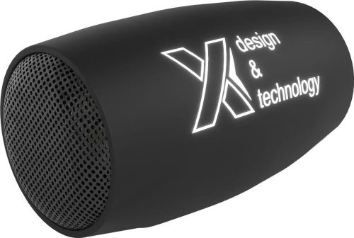 SCX.design S49 2 x 3 Watt Mini-Lautsprecher mit Leuchtlogo