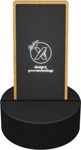 SCX.design W18 2 x 3W Lautsprecherstation und 10W Induktionsladegerät als Werbeartikel