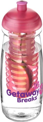 Sportflasche H2O Pulse® mit Stülpdeckel und Infusor als Werbeartikel