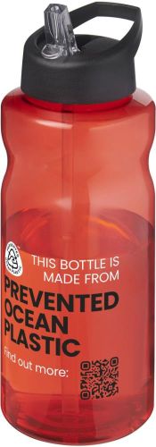 H2O Active® Eco Big Base 1L Sportflasche mit Ausgussdeckel als Werbeartikel