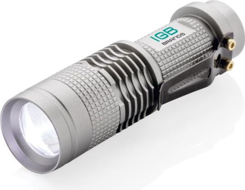 Kompakte 3W Cree Taschenlampe als Werbeartikel