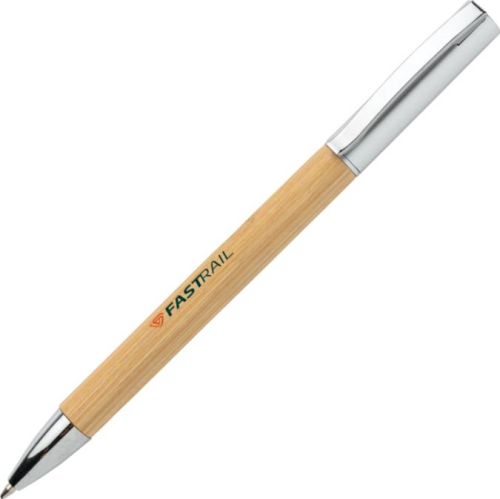 Moderner Bambus-Stift als Werbeartikel