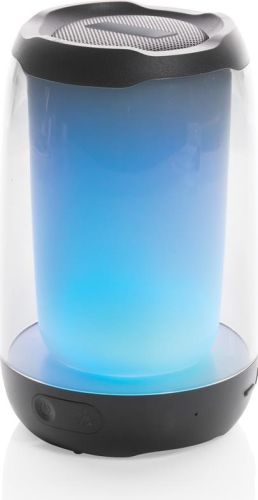 Lightboom 5W Lautsprecher aus RCS recyceltem Kunststoff als Werbeartikel