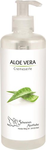 Cremeseife Aloe Vera im 300 ml Pumpspender - inkl. individuellem 4c-Etikett als Werbeartikel