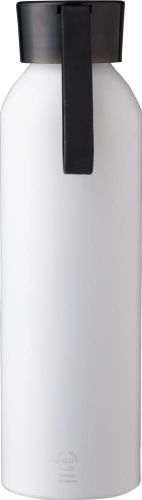 Recycelte Aluminiumflasche (650 ml) Ariana als Werbeartikel