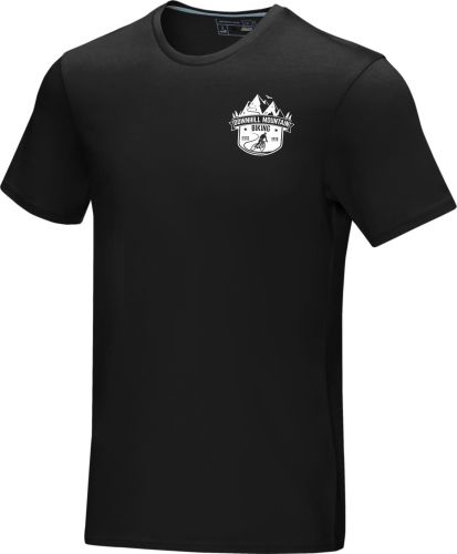 Azurite T-Shirt aus GOTS-zertifizierter Bio-Baumwolle für Herren als Werbeartikel