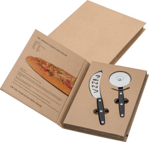 2 teiliges Pizza Set, 80560 als Werbeartikel