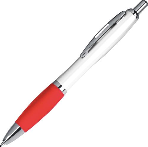 Kugelschreiber mit weißem Schaft, 11683 als Werbeartikel