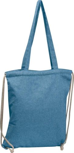 Gym-Cottonbag aus recycelter Baumwolle, 62543 als Werbeartikel