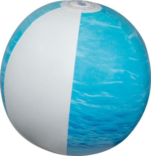 Strandball mit Meeroptik, 58664 als Werbeartikel