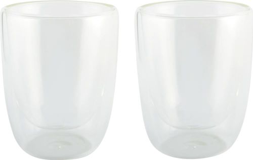 Gläser-Set Drink Line L, Doppelwandig als Werbeartikel