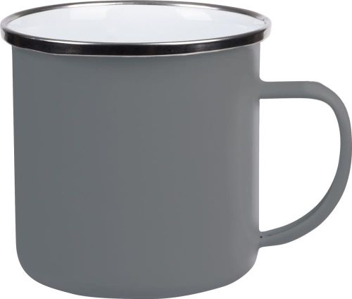 Emaille-Trinkbecher Vintage Cup als Werbeartikel