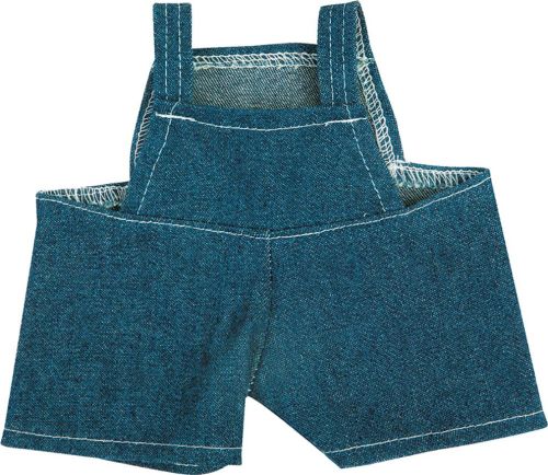 Jeans-Latzhose für Plüschtiere Größe S als Werbeartikel