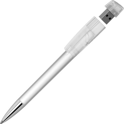 Klio Kugelschreiber mit USB-Stick Turnus softfrost Mn USB 2.0 als Werbeartikel