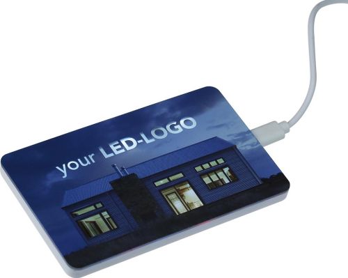 Wireless Charger Lightshow Charger square als Werbeartikel