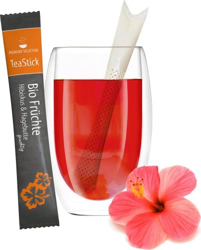 Bio TeaStick - Früchte - Premium Selection als Werbeartikel