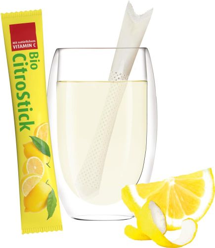 Bio CitroStick - Heisse Zitrone - Individ. Design als Werbeartikel