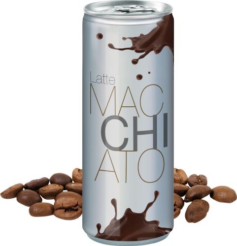 Latte Macchiato, Fullbody transp. (Pfandfrei, Export) als Werbeartikel