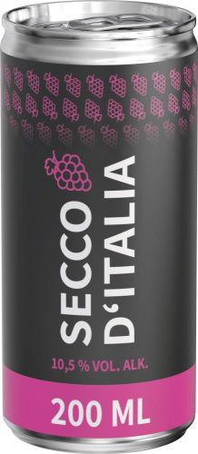 Secco, 200 ml, Eco Label (Pfandfrei, Export) als Werbeartikel
