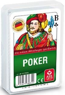 Kartenspiel Poker BlackJack, 55 Blatt, im Kunststoffetui - inkl. Druck als Werbeartikel