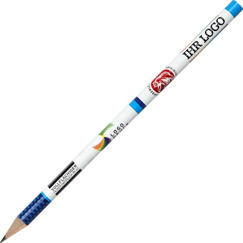Bleistift inklusive 360° Folientransferdruck als Werbeartikel