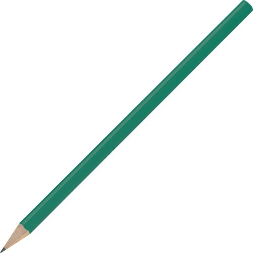 Bleistift rund lackiert in vielen Farben, lang als Werbeartikel