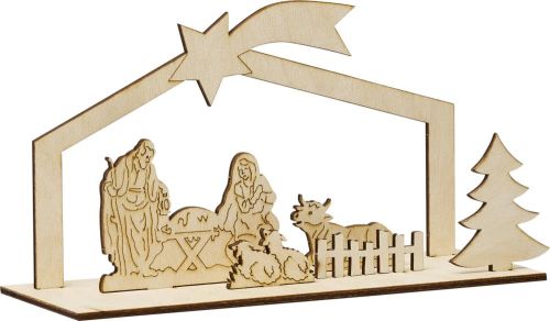 Steckfigur - Grüße aus Bethlehem als Werbeartikel