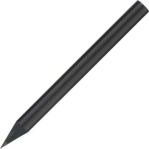 Mini Bleistift rund, farbig lackiert - Innen Schwarz als Werbeartikel