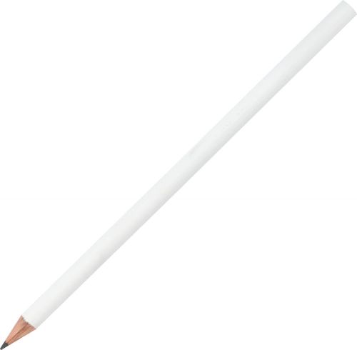 Runder Bleistift, farbig lackiert als Werbeartikel