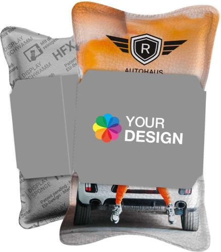 HFX®-Displayschwamm Color, All-Inklusive-Paket als Werbeartikel