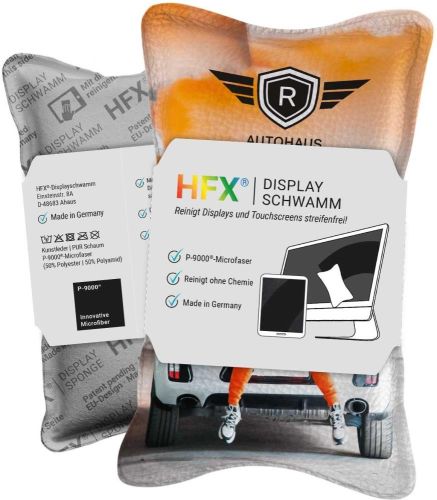 HFX®-Displayschwamm Color, All-Inklusive-Paket als Werbeartikel