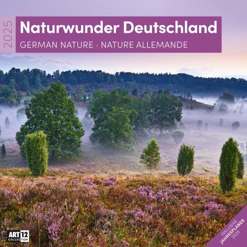 Kalender Naturwunder Deutschland 2024 - 30x30 als Werbeartikel