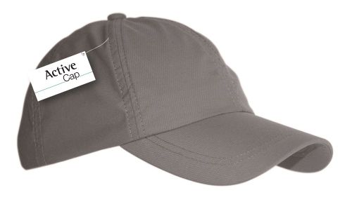 Aktiv-Cap, grau, als Werbeartikel