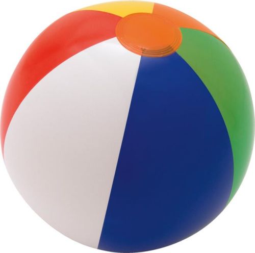 Strandball aus aufblasbar undurchsichtigem PVC Paraguai als Werbeartikel