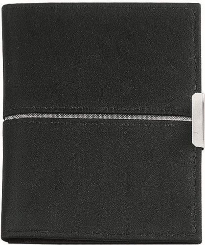 CreativDesign® Ausweistasche SilverPaper schwarz als Werbeartikel