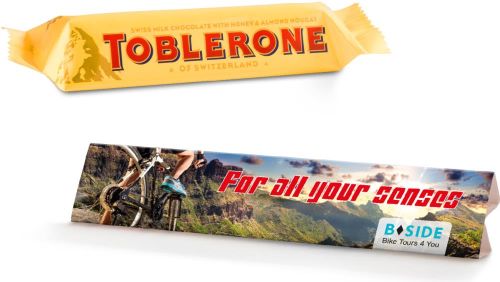 Toblerone Riegel als Werbeartikel