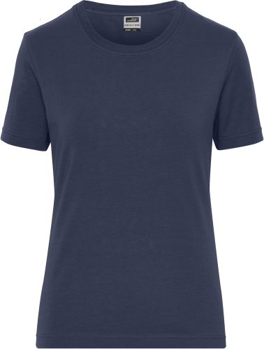 Damen Arbeits T-Shirt Solid aus Bio Baumwolle, mit UV-Schutz UPF 50+ als Werbeartikel