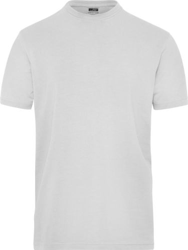 Herren Arbeits T-Shirt Solid aus Bio Baumwolle, mit UV-Schutz UPF 50+ als Werbeartikel