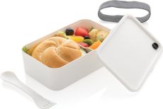 PP Lunchbox mit Göffel als Werbeartikel
