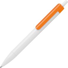 Kugelschreiber mit farbigem Clip als Werbeartikel