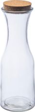 Glasflasche mit Korkdeckel, 1000 ml als Werbeartikel