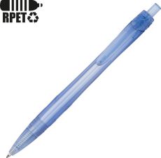 Transparenter RPET Kugelschreiber als Werbeartikel