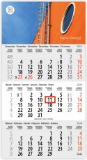 3-Monats DIN A3 Kalender Trinus Euro, inkl. Druck als Werbeartikel