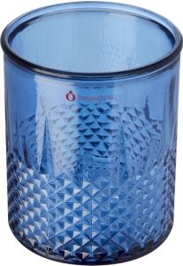 Teelichthalter Estrel aus Recyclingglas als Werbeartikel