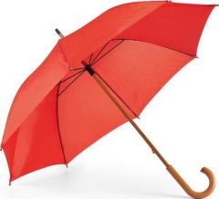 BETSEY Regenschirm mit Holzschaft und Griff als Werbeartikel