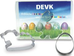 Backförmchen Box Ostern - Ei als Werbeartikel