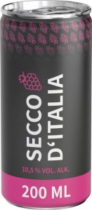 Secco, 200 ml, Fullbody (Pfandfrei, Export) als Werbeartikel