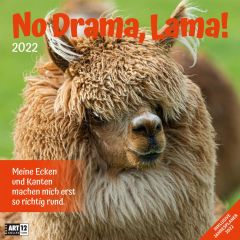 Kalender No Drama, Lama! 2021 als Werbeartikel