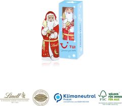 Weihnachtsmann von Lindt, 10 g als Werbeartikel